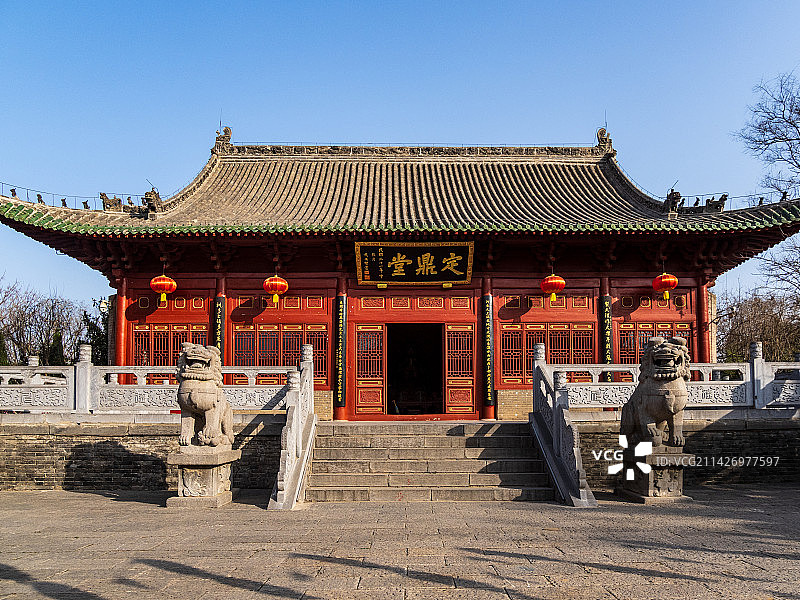 中国河南洛阳周公庙 全国重点文物保护单位图片素材