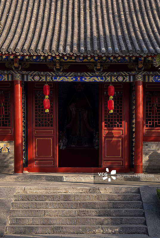 中国河南洛阳周公庙 全国重点文物保护单位图片素材