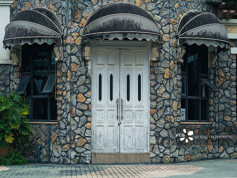 典雅建筑-梅州客天下图片素材