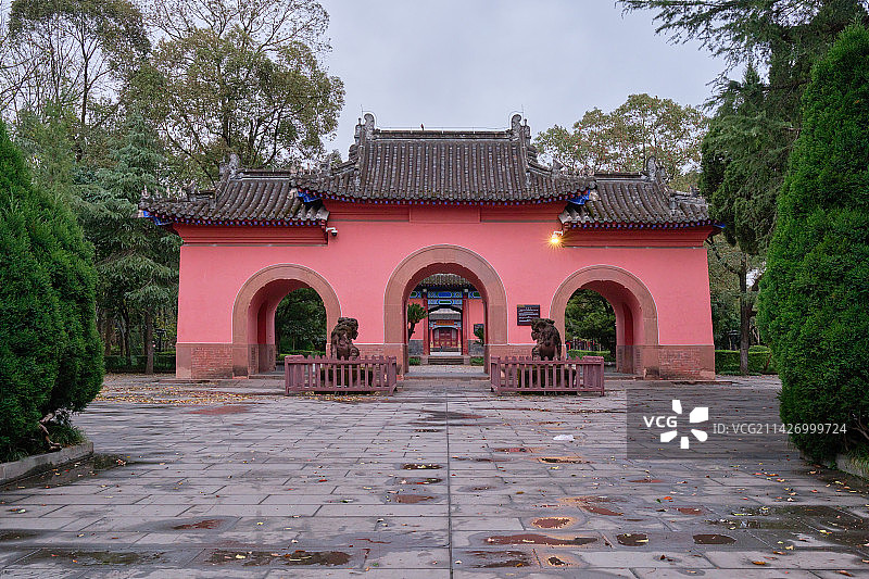 成都南郊公园图片素材