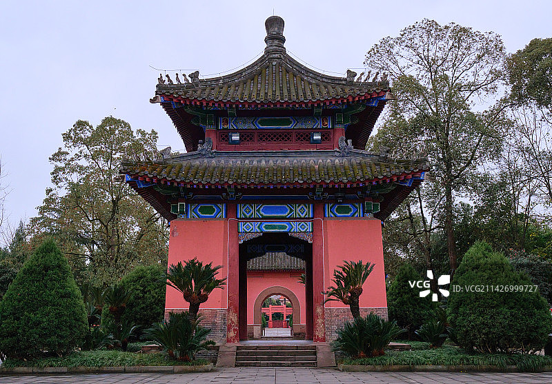 成都南郊公园图片素材