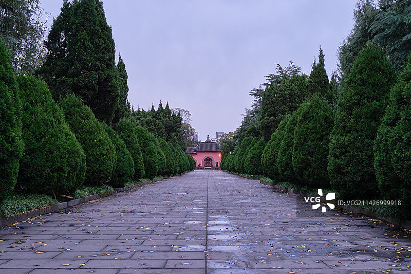 成都南郊公园图片素材