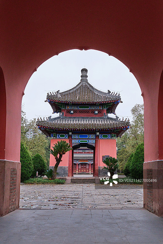 成都南郊公园图片素材