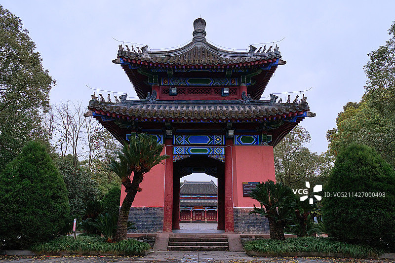 成都南郊公园图片素材