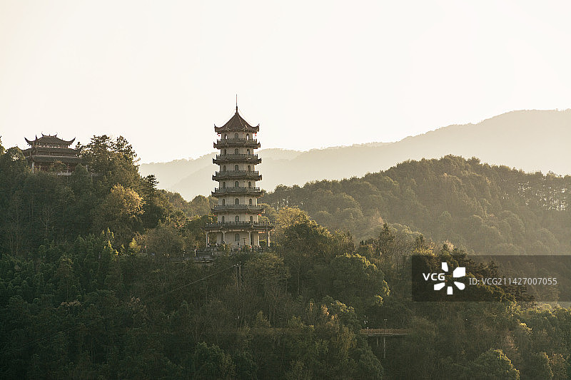 福建建瓯，水南善见塔图片素材