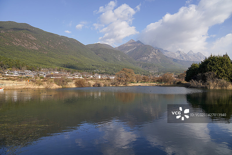 云南省 丽江市 玉龙雪山图片素材