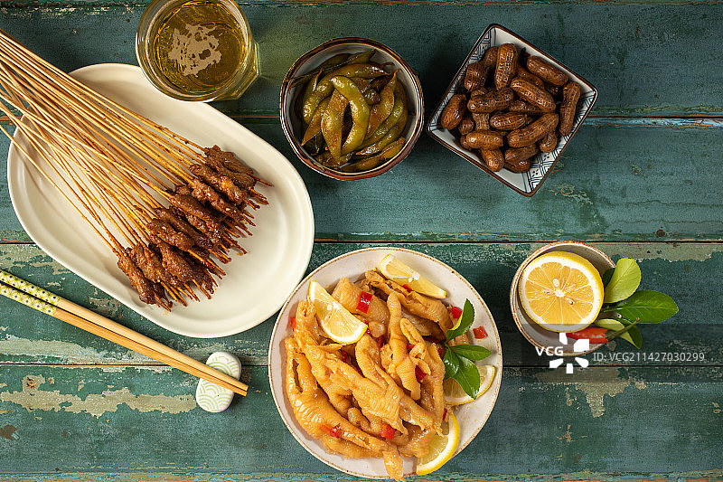 柠檬无骨鸡爪图片素材