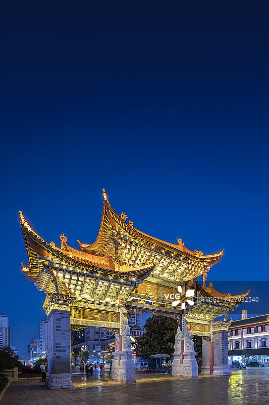 金马碧鸡坊图片素材