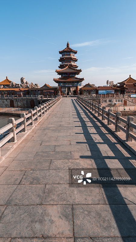 山东省烟台市蓬莱区八仙过海景区图片素材