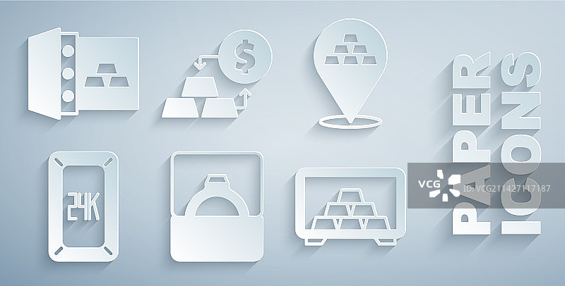 盒子里的钻石订婚戒指金条24k图片素材