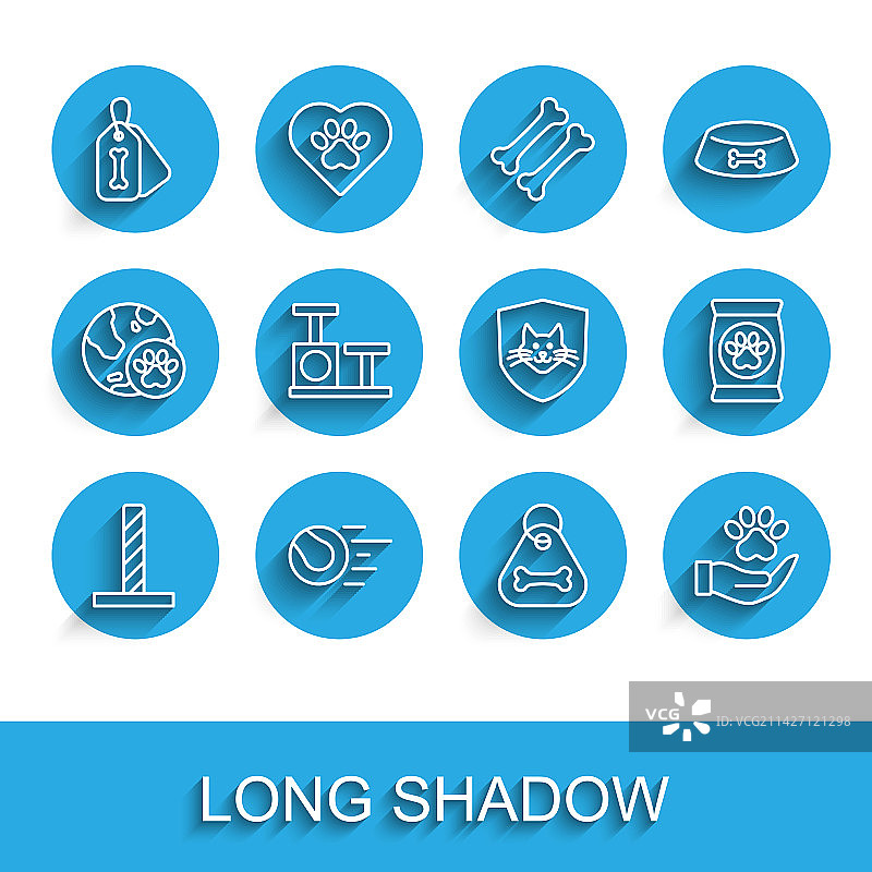 猫抓板和宠物玩具套装图片素材