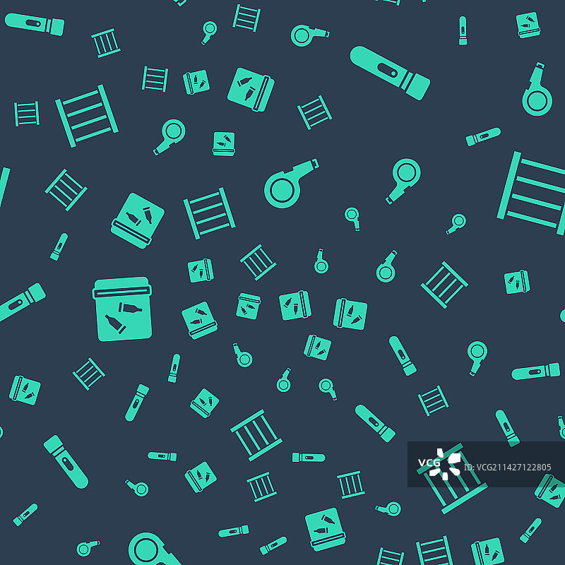 口哨手电筒带子弹的物证袋套装图片素材