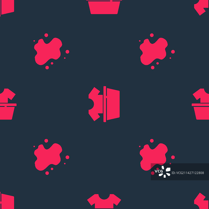 溢水盆衬衫无缝背景图片素材