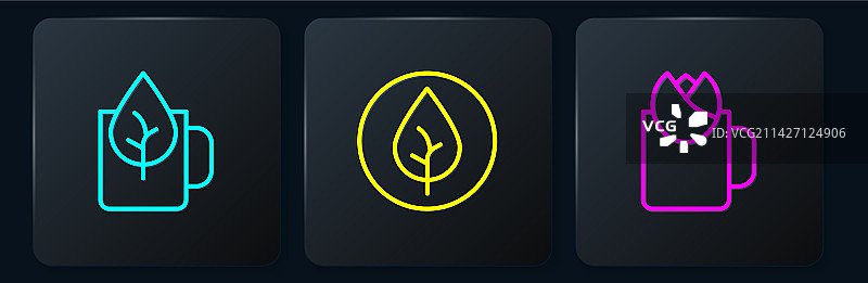 带茶叶、玫瑰和红茶的茶杯系列图片素材