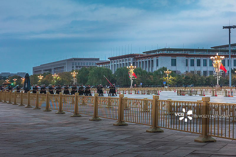 天安门升旗图片素材