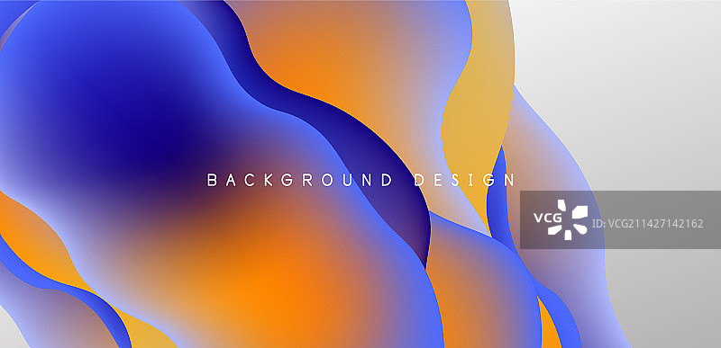 流体波为封面抽象背景图片素材