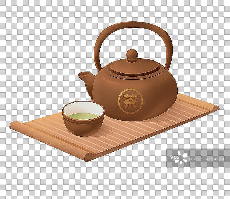 谷雨喝茶二十四节气文化习俗茶文化茶具图片素材