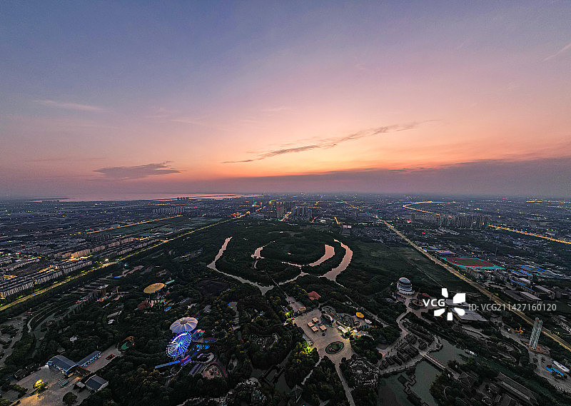 江苏省常州淹城春秋乐园图片素材