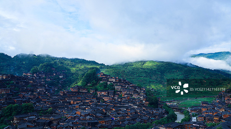 千户苗寨图片素材