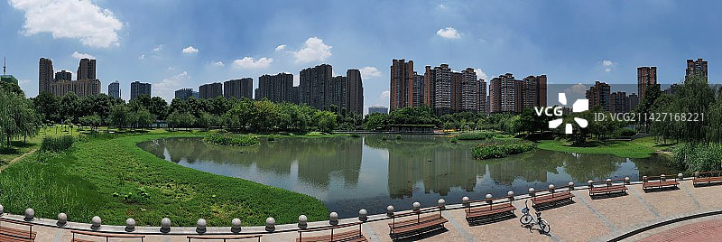 成都市郫都主城湿地公园图片素材