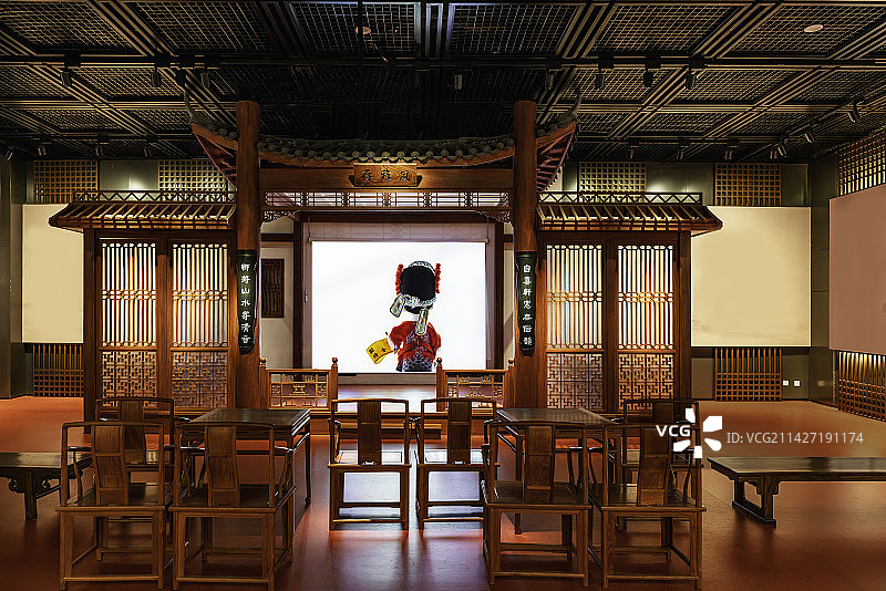 建筑室内装修，堂会，小型剧场图片素材