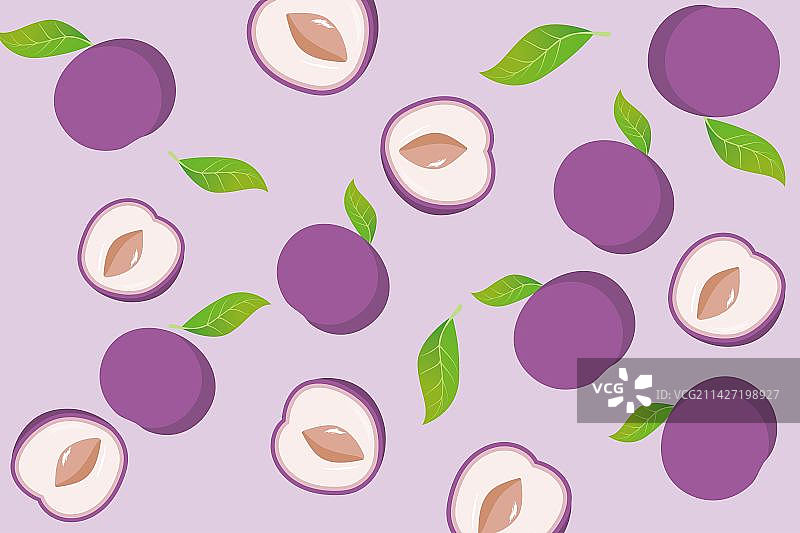 李子水果背景图片素材