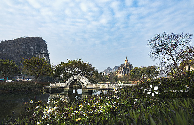 塔山春色图片素材