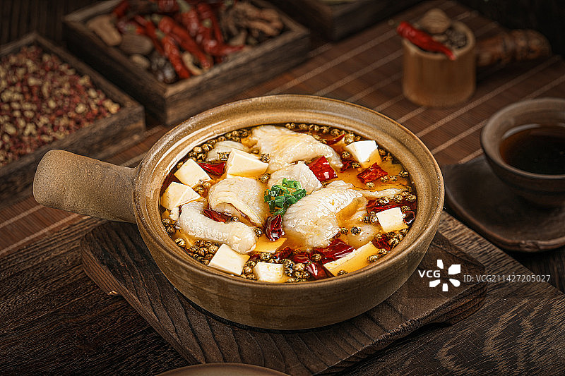 麻辣水煮鱼图片素材