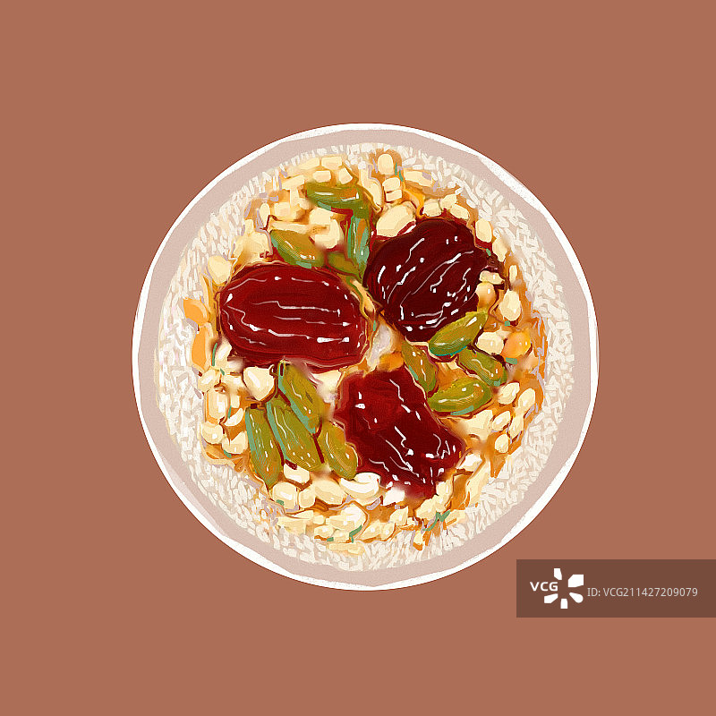 八宝饭图片素材