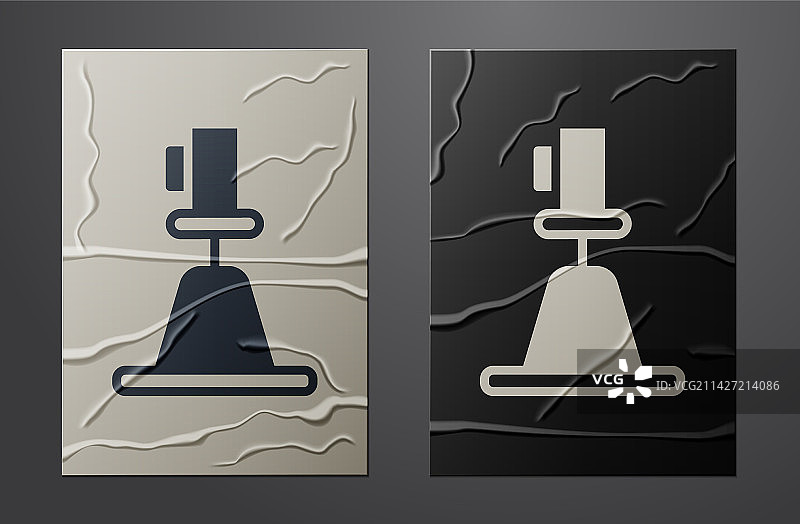 白色经纬仪全站仪图标图片素材