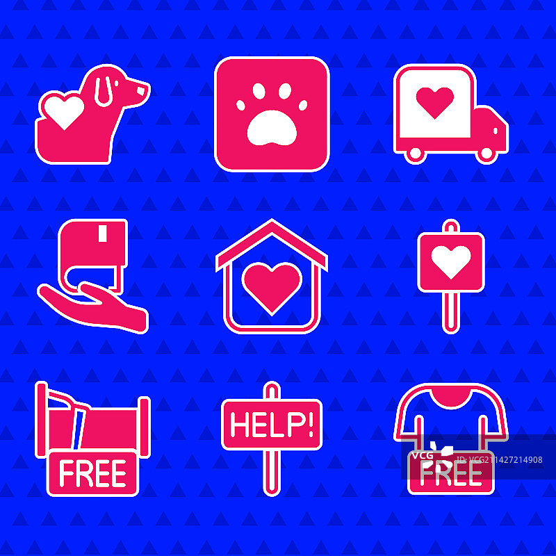 无家可归者庇护所帮助标志衣服图片素材