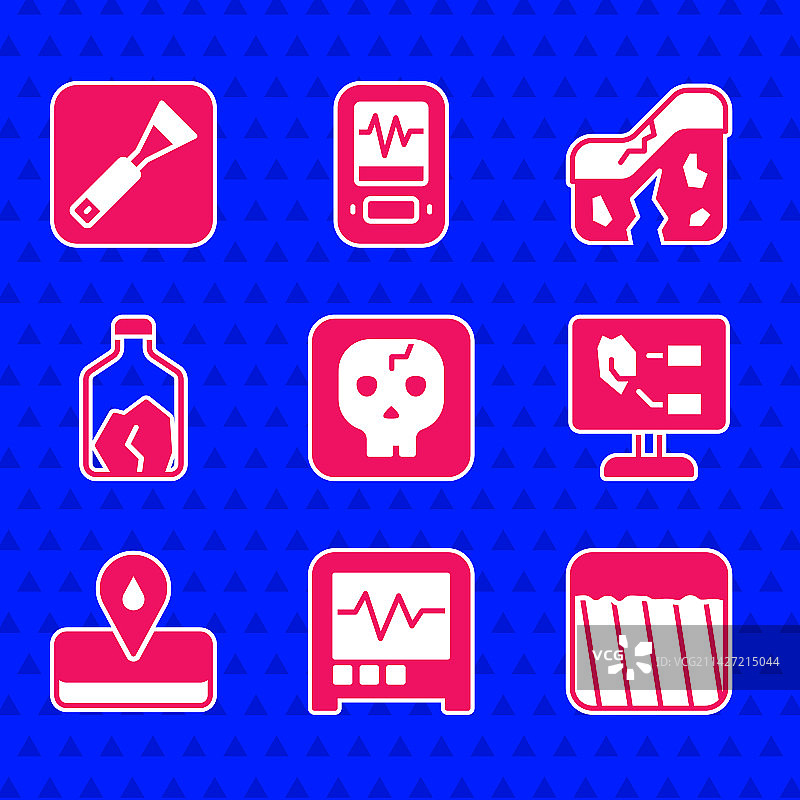 考古地震仪地面土壤分析套装图片素材