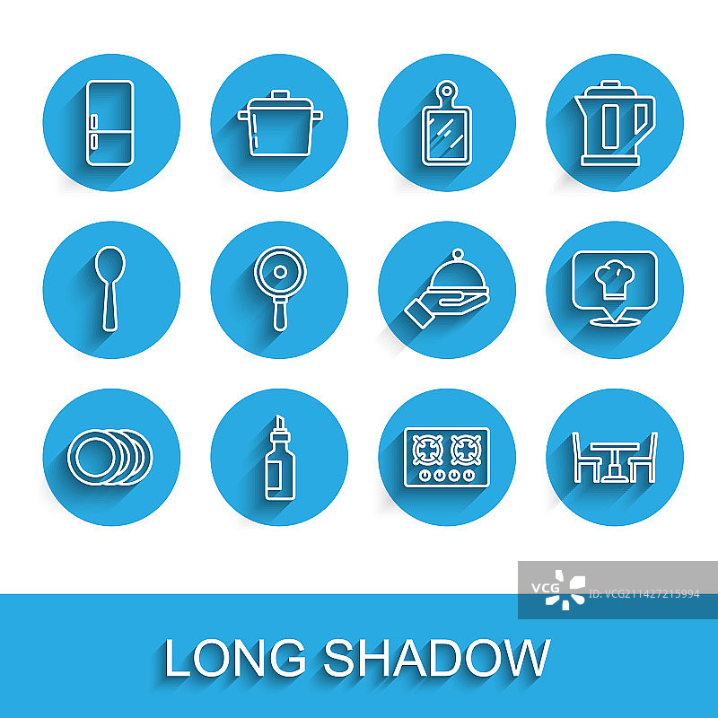 餐盘、橄榄油瓶和冰箱图片素材