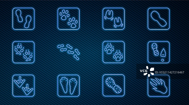 鳄鱼脚印图片素材