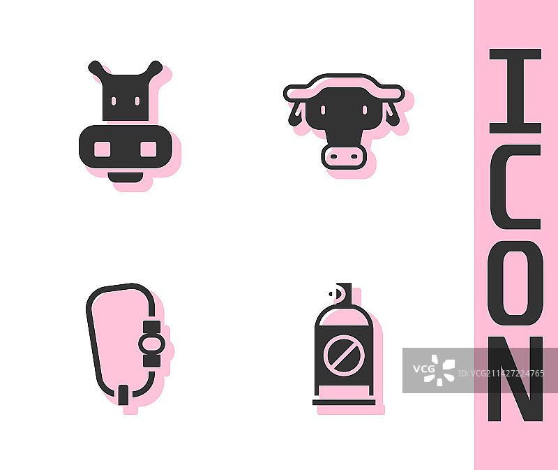 河马防虫喷雾套装图片素材