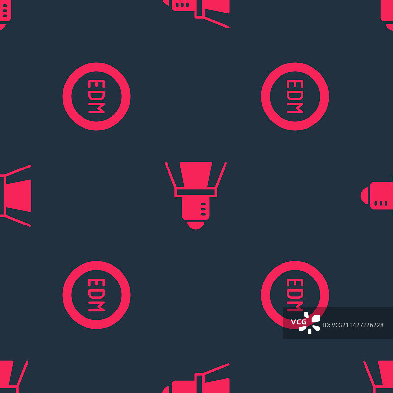 EDM电子舞曲电影聚光灯素材图片素材