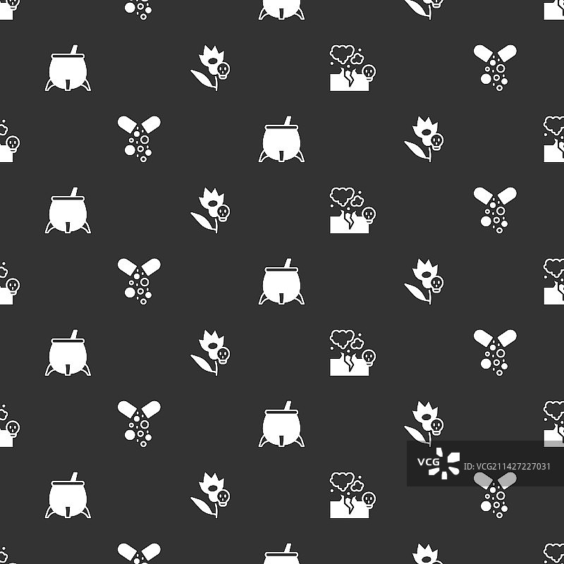 毒气烟雾毒丸组合图片素材