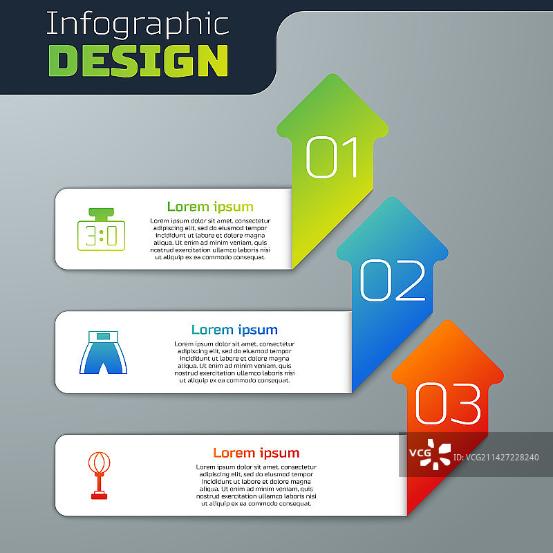 运动套装：机械记分牌和拳击短裤图片素材