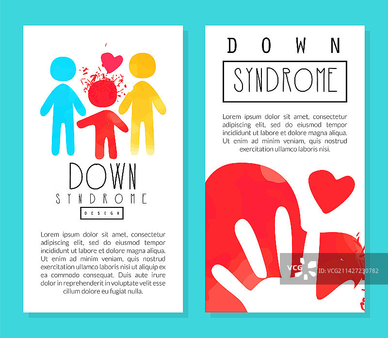 世界孤独症日多彩设计图片素材