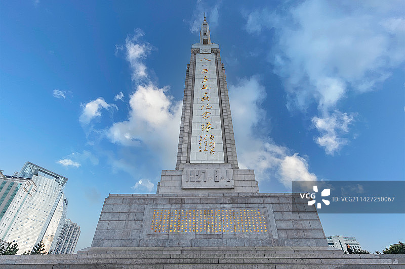 南昌八一起义纪念碑图片素材