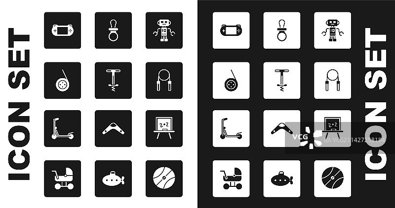 机器人玩具跳跳杆溜溜球图片素材