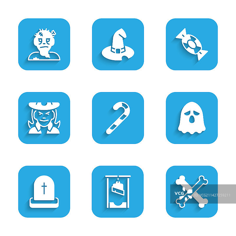 圣诞节糖果手杖断头台交叉合集图片素材