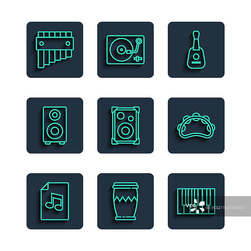 乐谱鼓钢琴场景图片素材