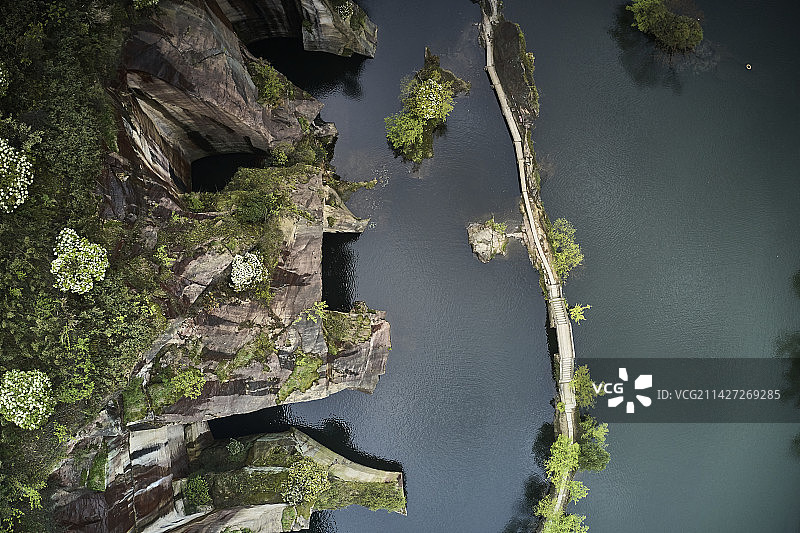 浙江绍兴东湖风景区图片素材