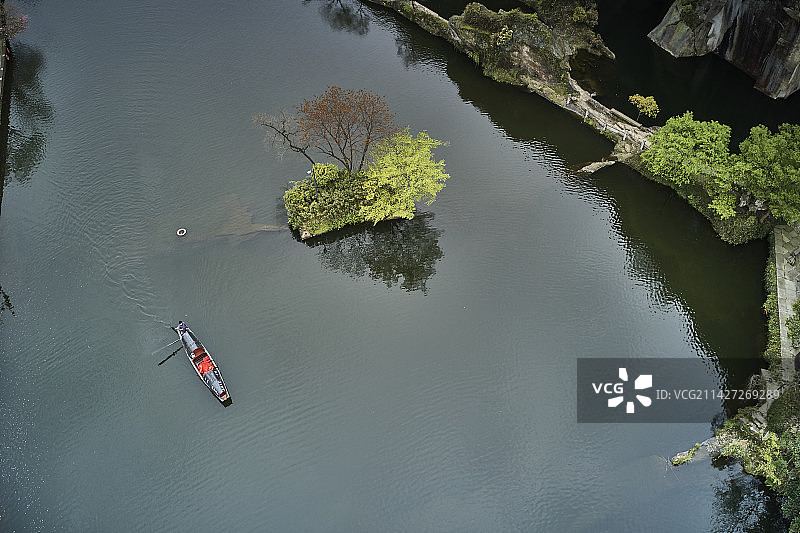 浙江绍兴东湖风景区图片素材