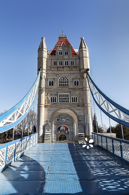 北京世界公园伦敦桥图片素材