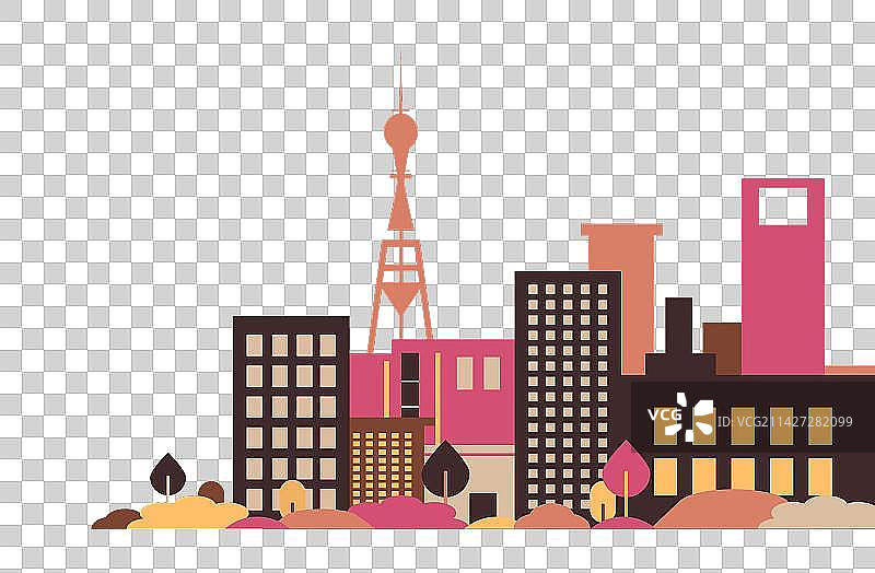 城市景观图片素材