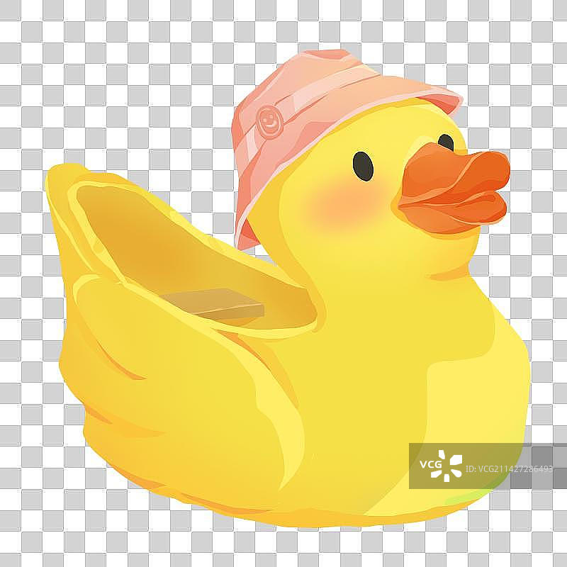 小黄鸭图片素材