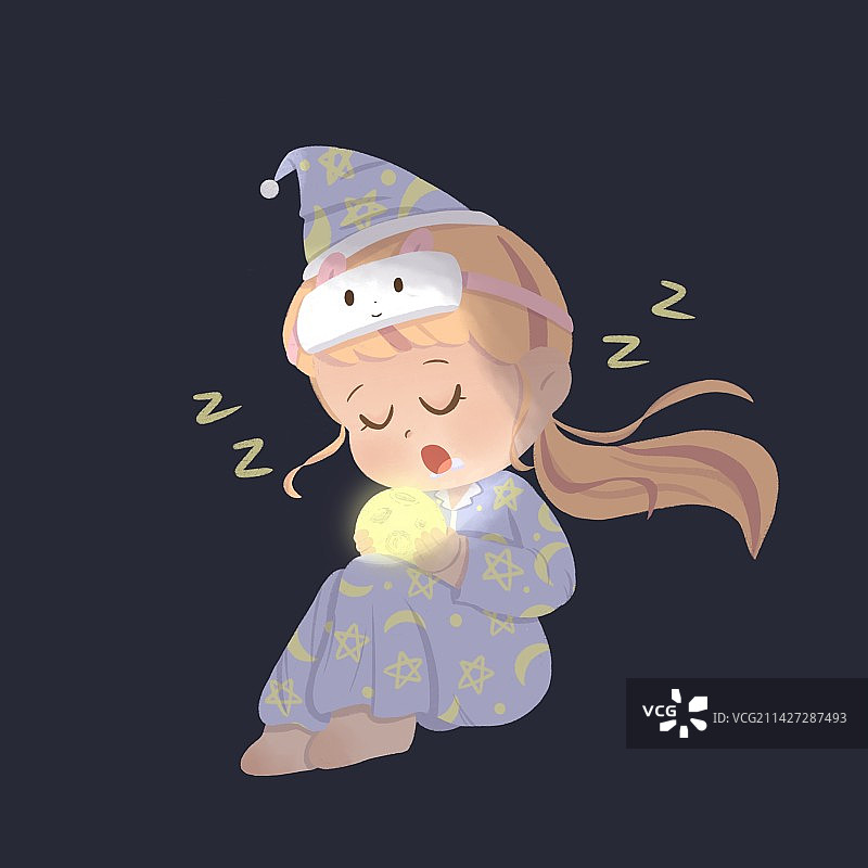 世界睡眠日晚安好梦光影图片素材