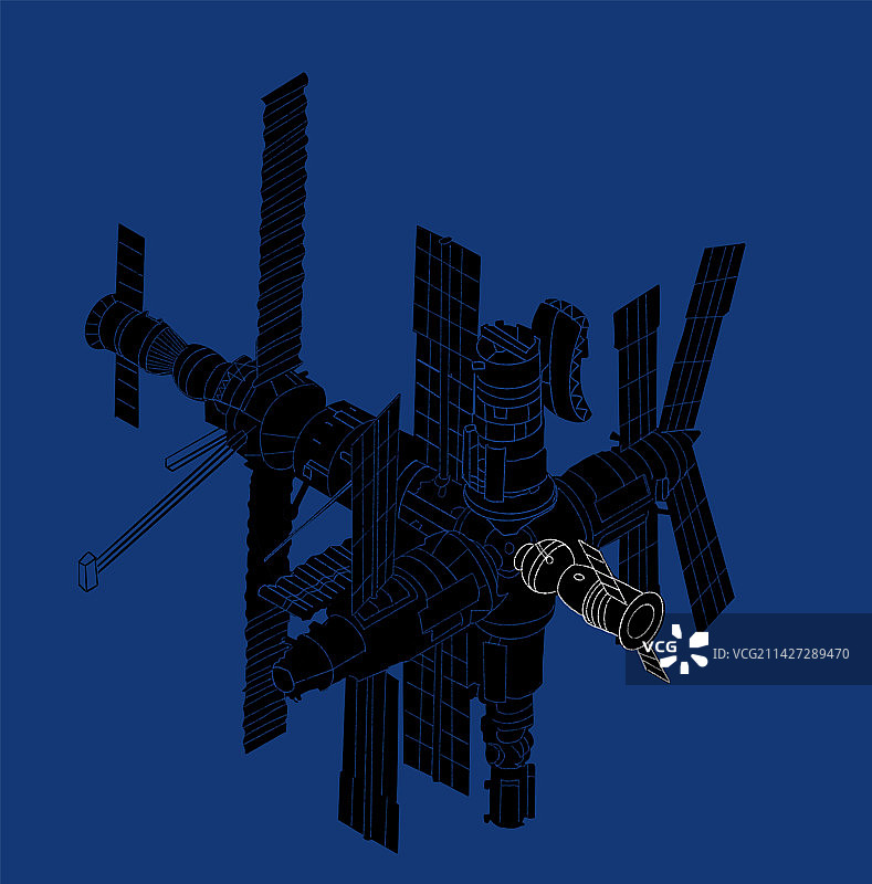 国际空间站图片素材